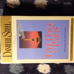 Danielle Steel Five Days in Paris Audiobook Cassette